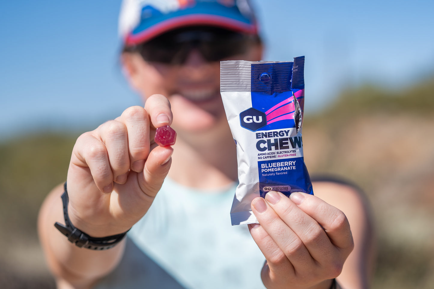 GU Energy Chews Blueberry Pomegranate