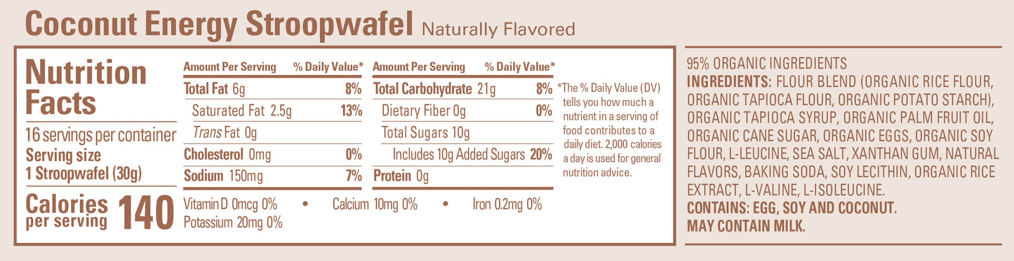 GU Stroop Wafel Coconut