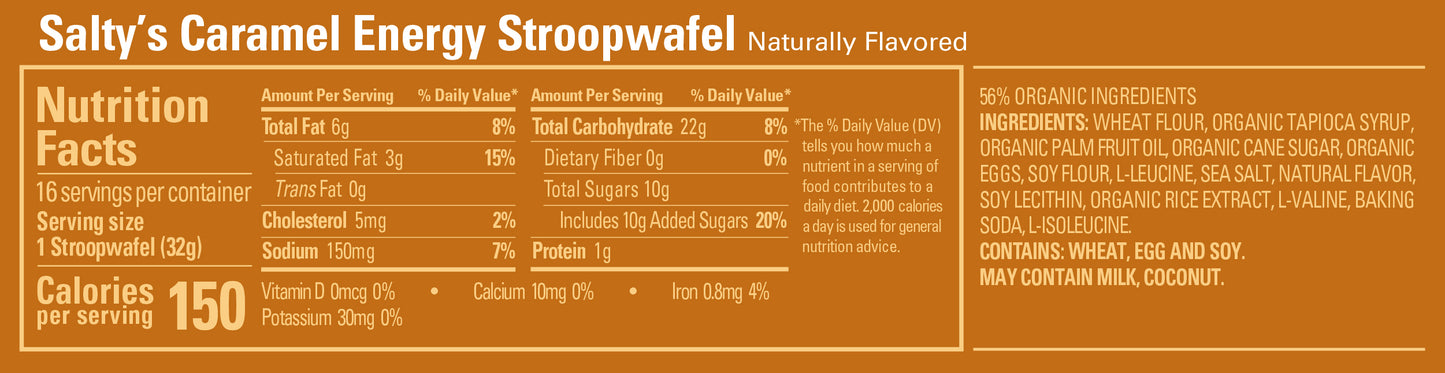 GU Stroop Wafel Saltys Caramel