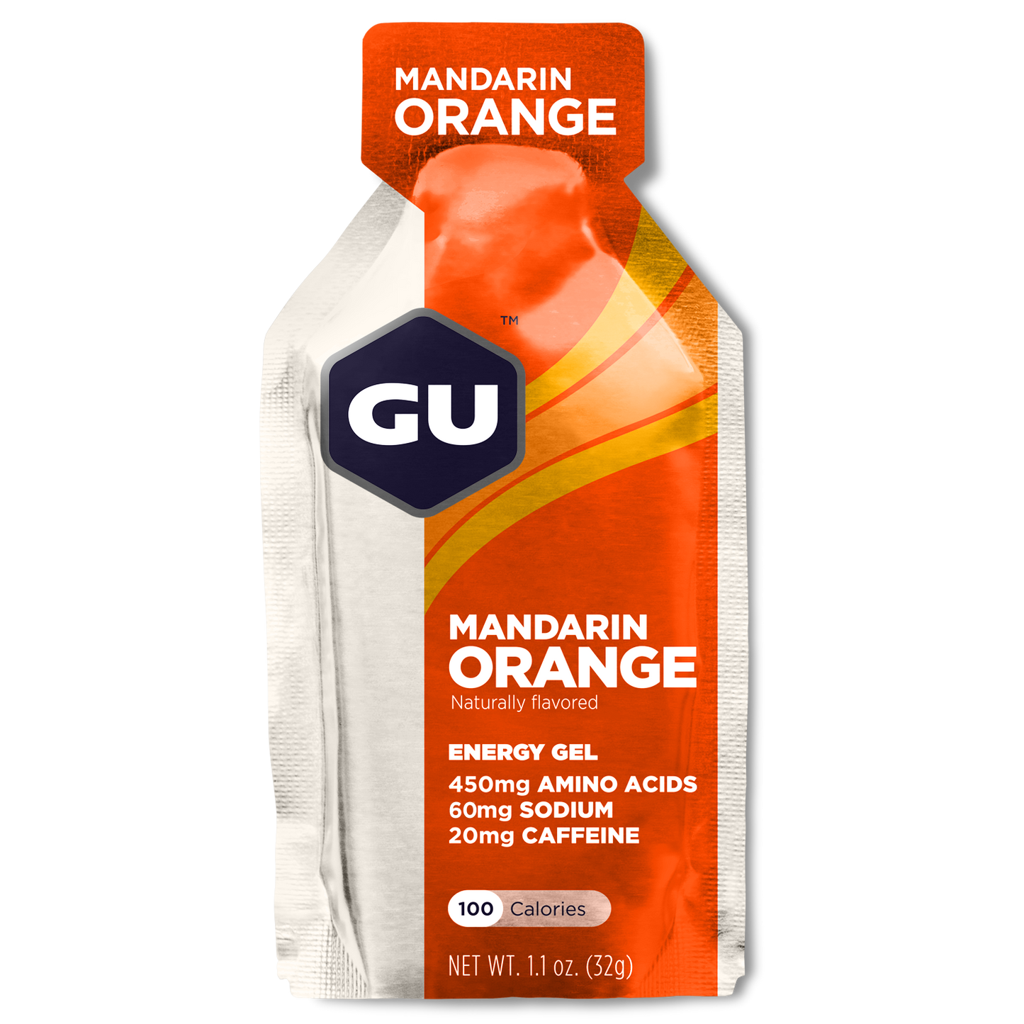 GU Energy Gel Mandarin Orange Caffeine