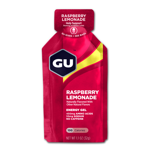 GU Energy Gel Raspberry Lemonade Caffeine