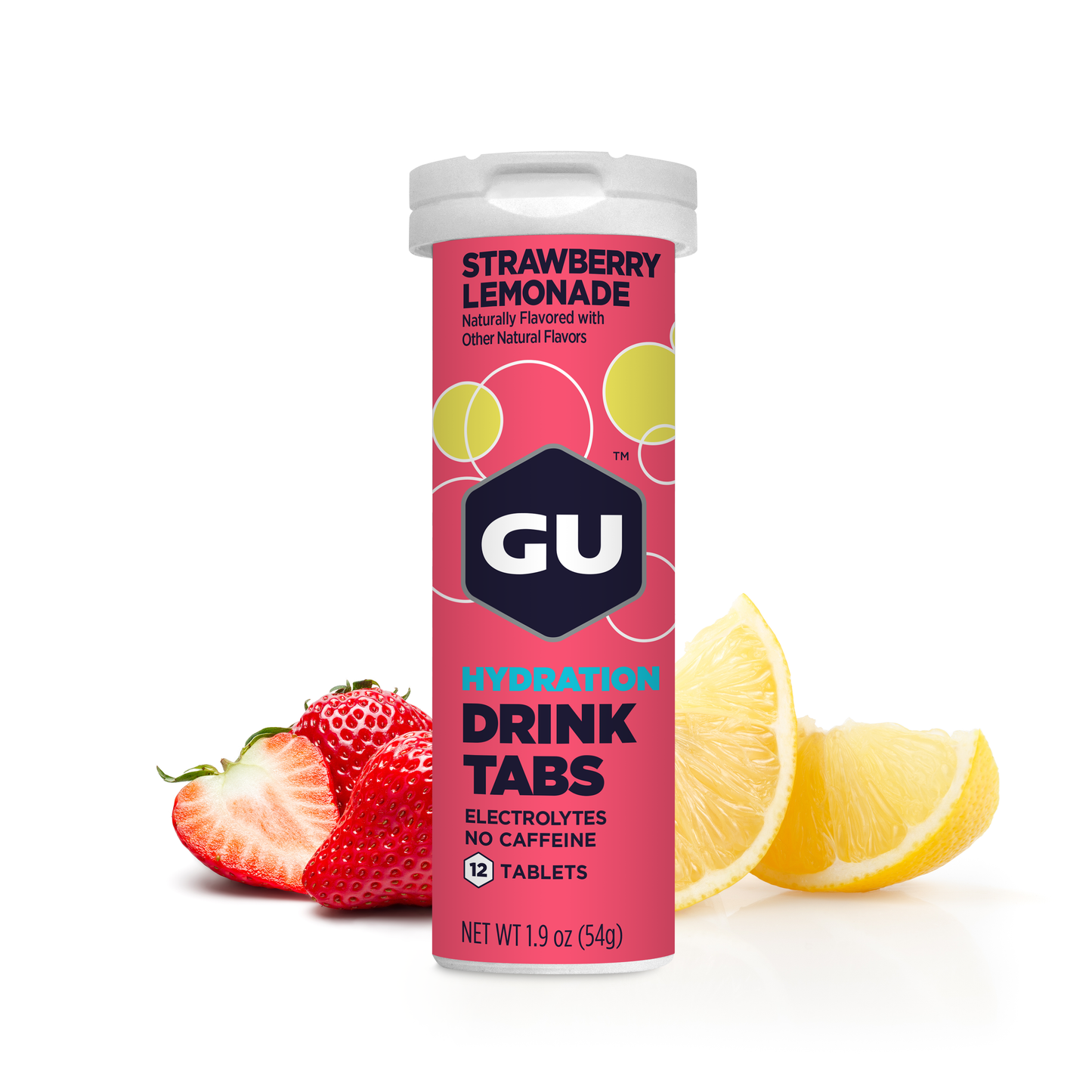 GU Hydration Drink Tabs Strawberry Lemonade