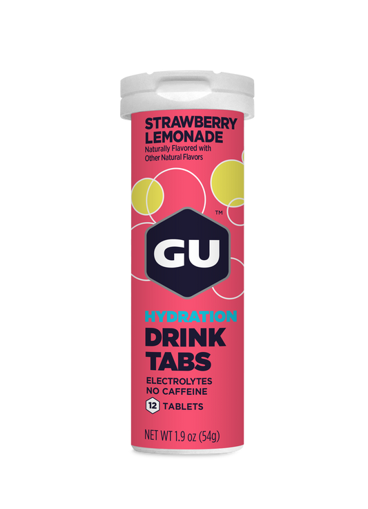 GU Hydration Drink Tabs Strawberry Lemonade
