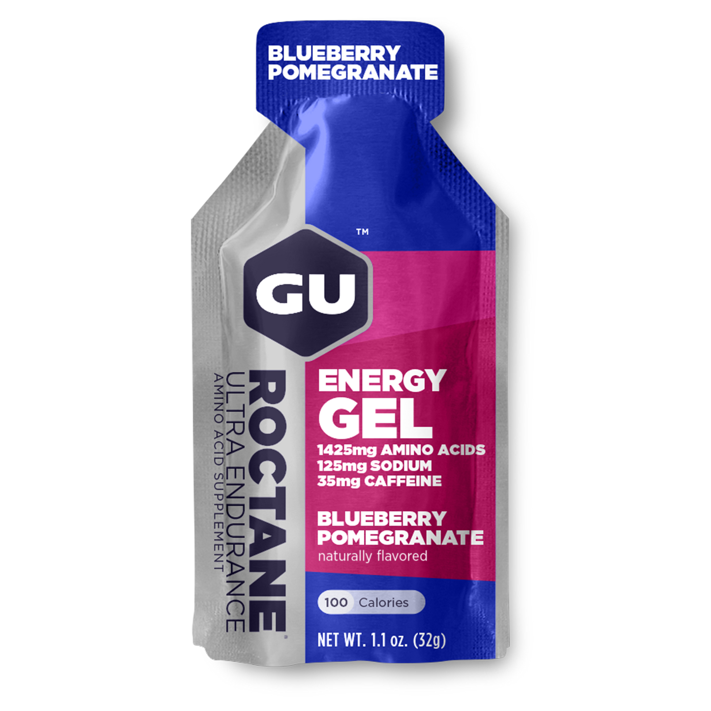 GU Roctane Gel Blueberry Pomegranate Caffeine