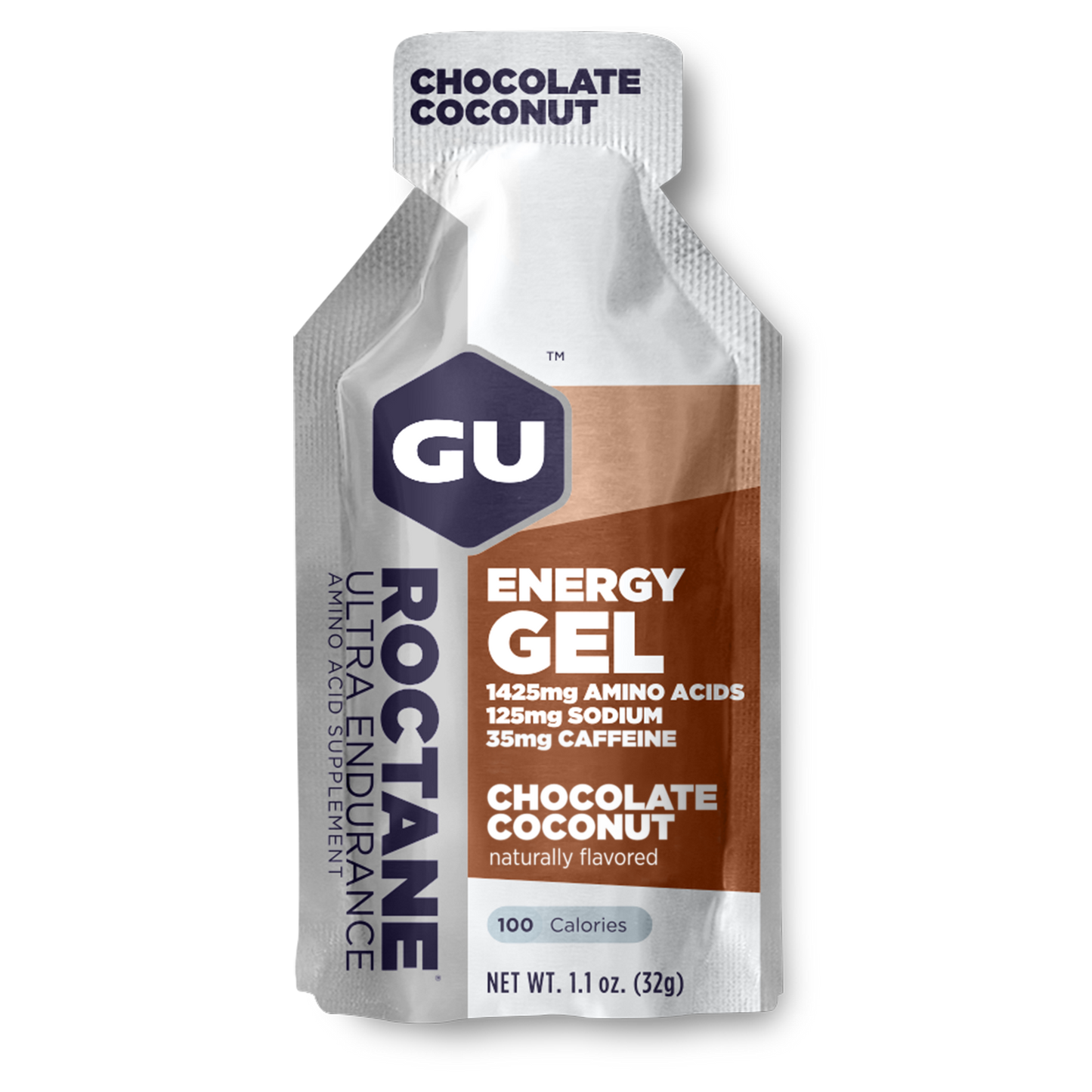 GU Roctane Gel Chocolate-Coconut Caffeine