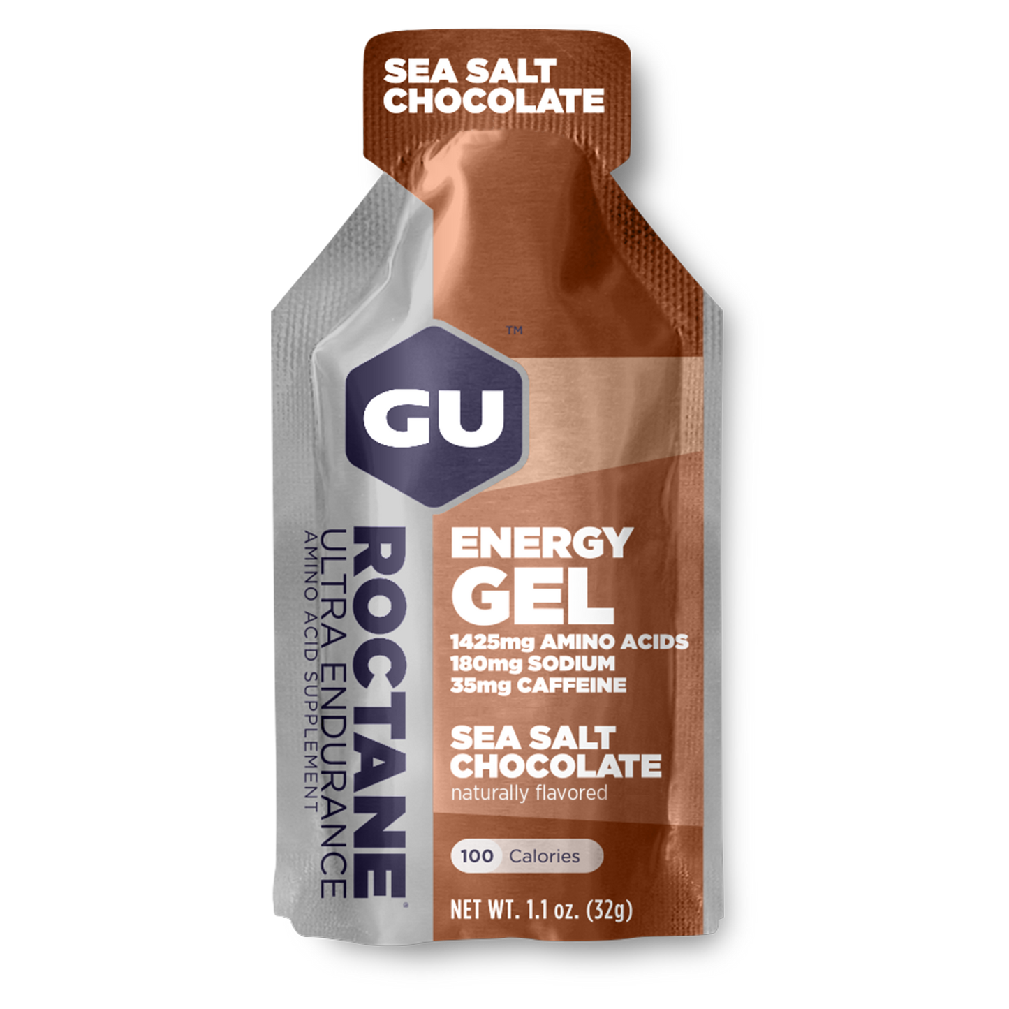 GU Roctane Gel Sea-Salt Chocolate Caffeine