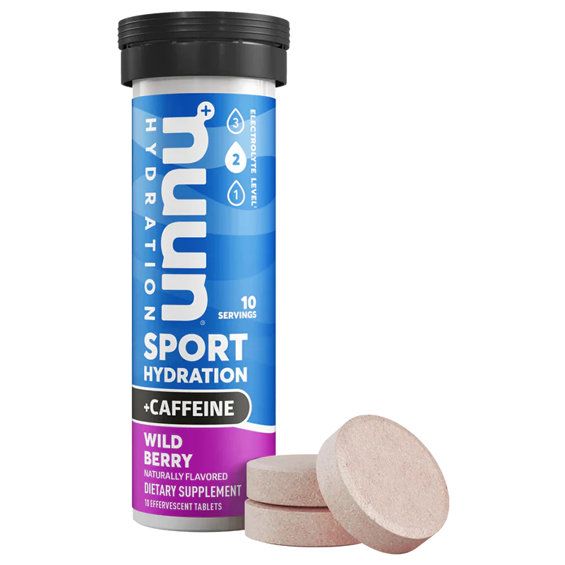 Nuun Sport Tabs Caffeine Wild Berry