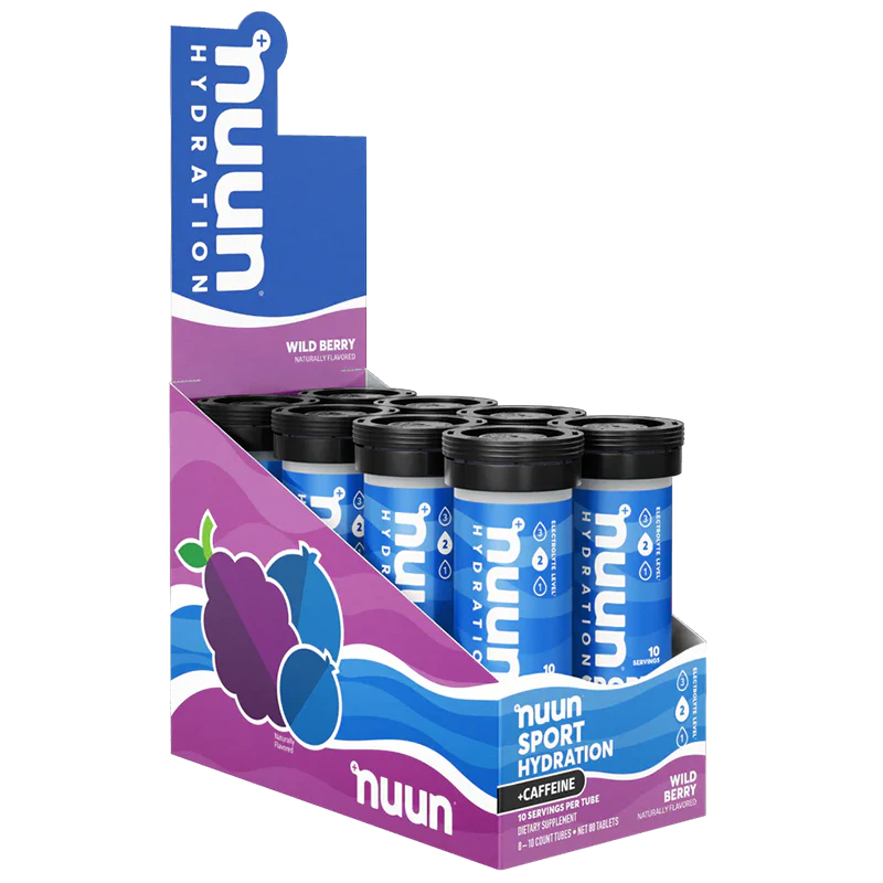 Nuun Sport Tabs Caffeine Wild Berry