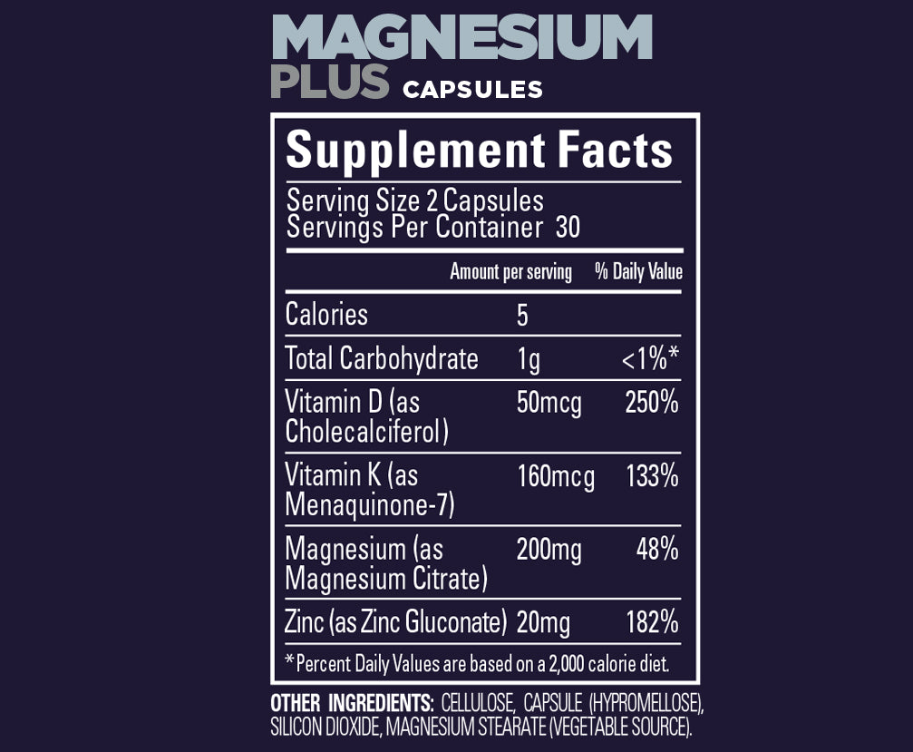 GU Roctane Magnesium Plus Capsules