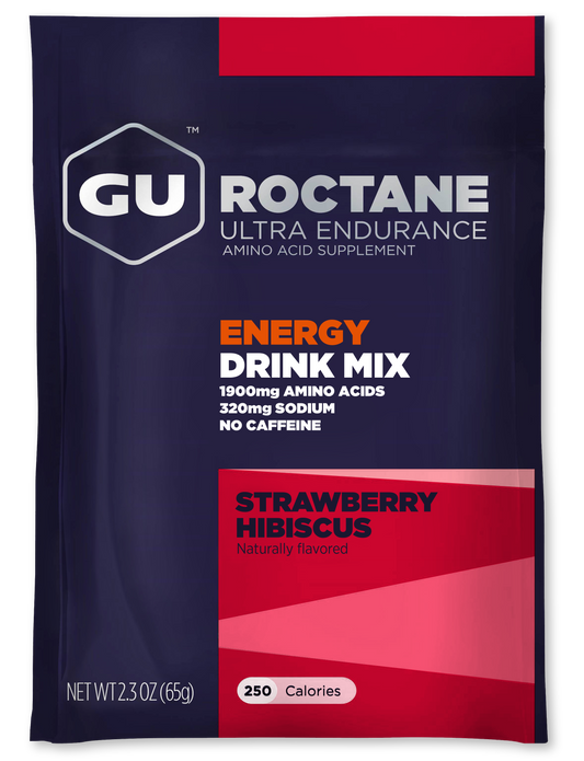 GU Roctane Energy Drink Mix Strawberry Hibiscus