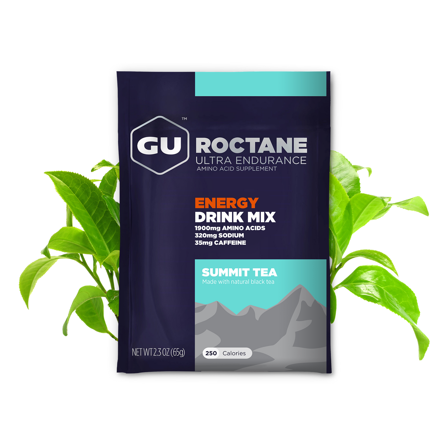 GU Roctane Energy Drink Mix Summit Tea Caffeine