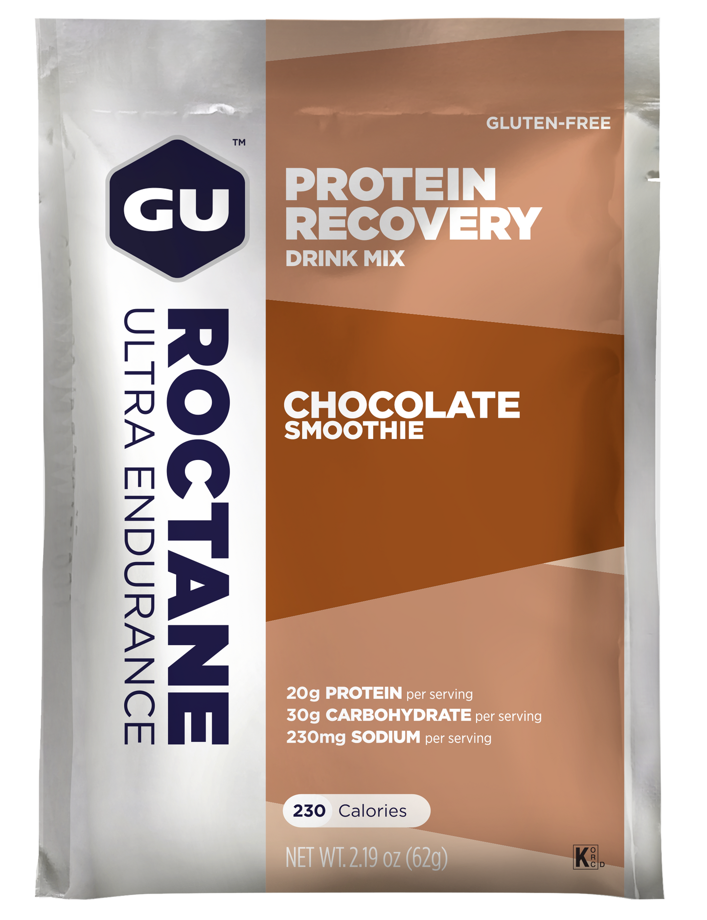 GU Roctane Protein Recovery Drink Mix Chocolate