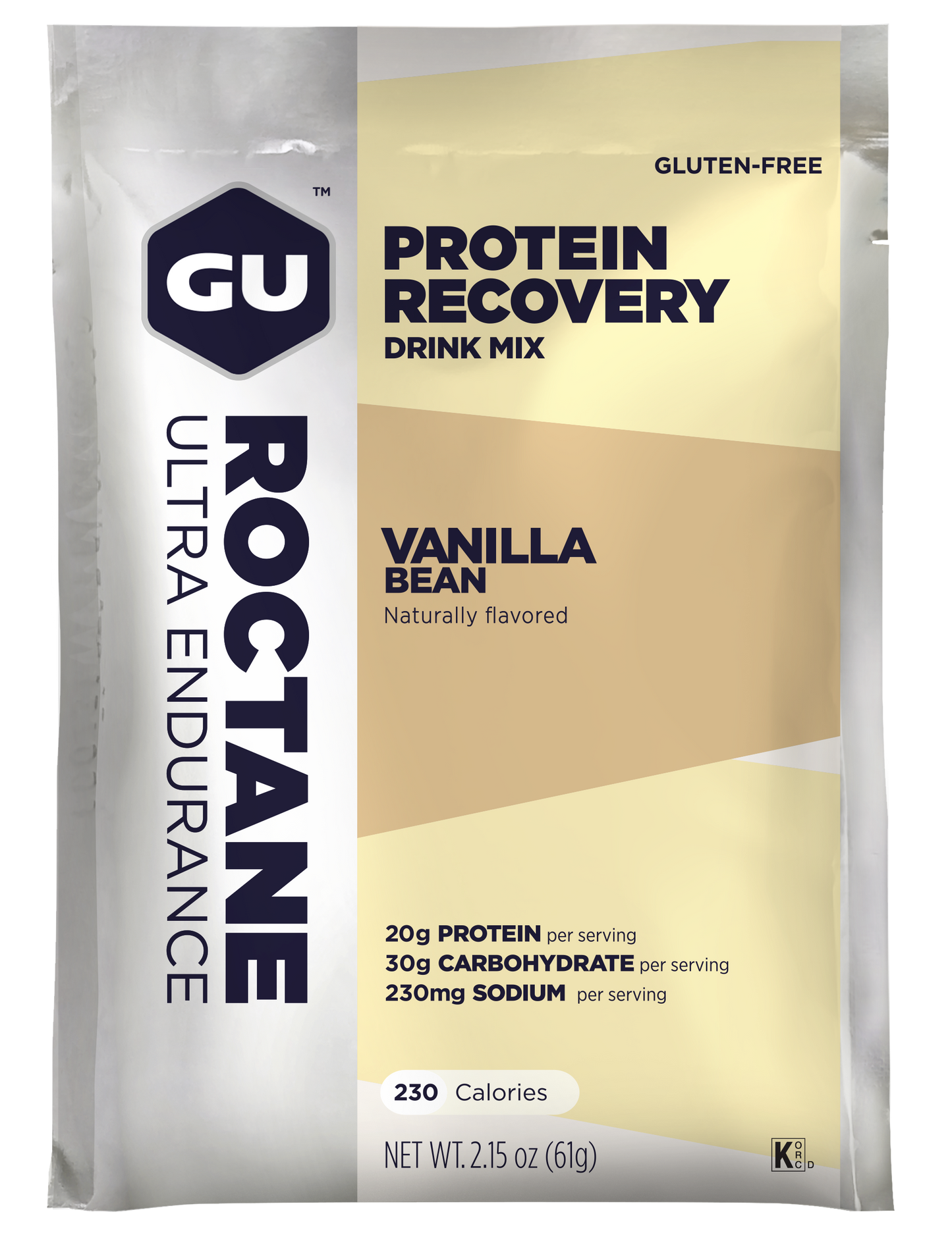 GU Roctane Protein Recovery Drink Mix Vanilla