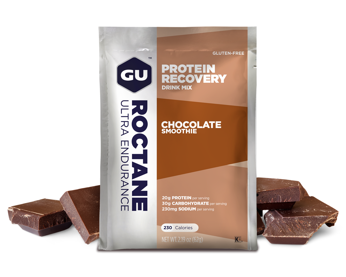 GU Roctane Protein Recovery Drink Mix Chocolate