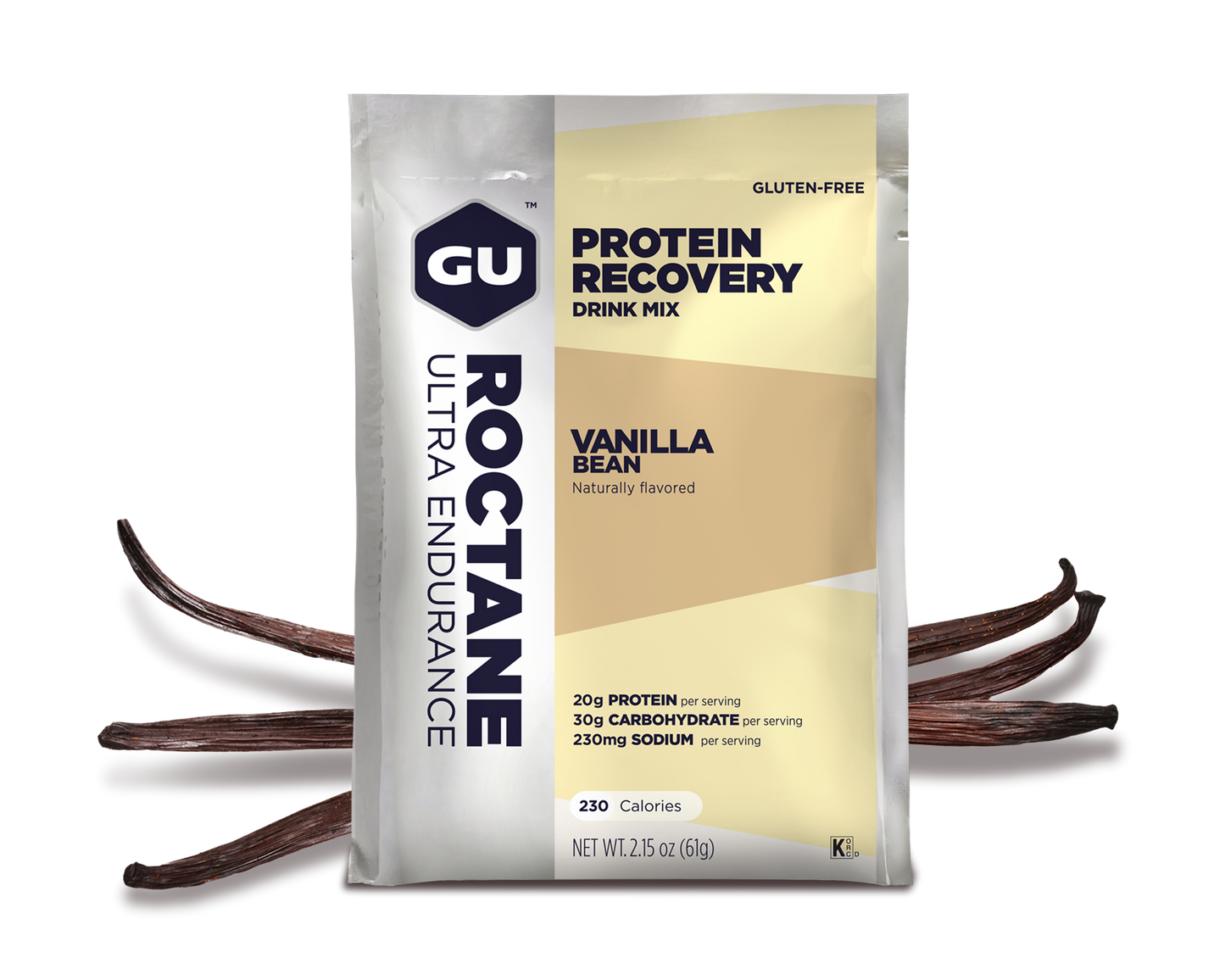 GU Roctane Protein Recovery Drink Mix Vanilla