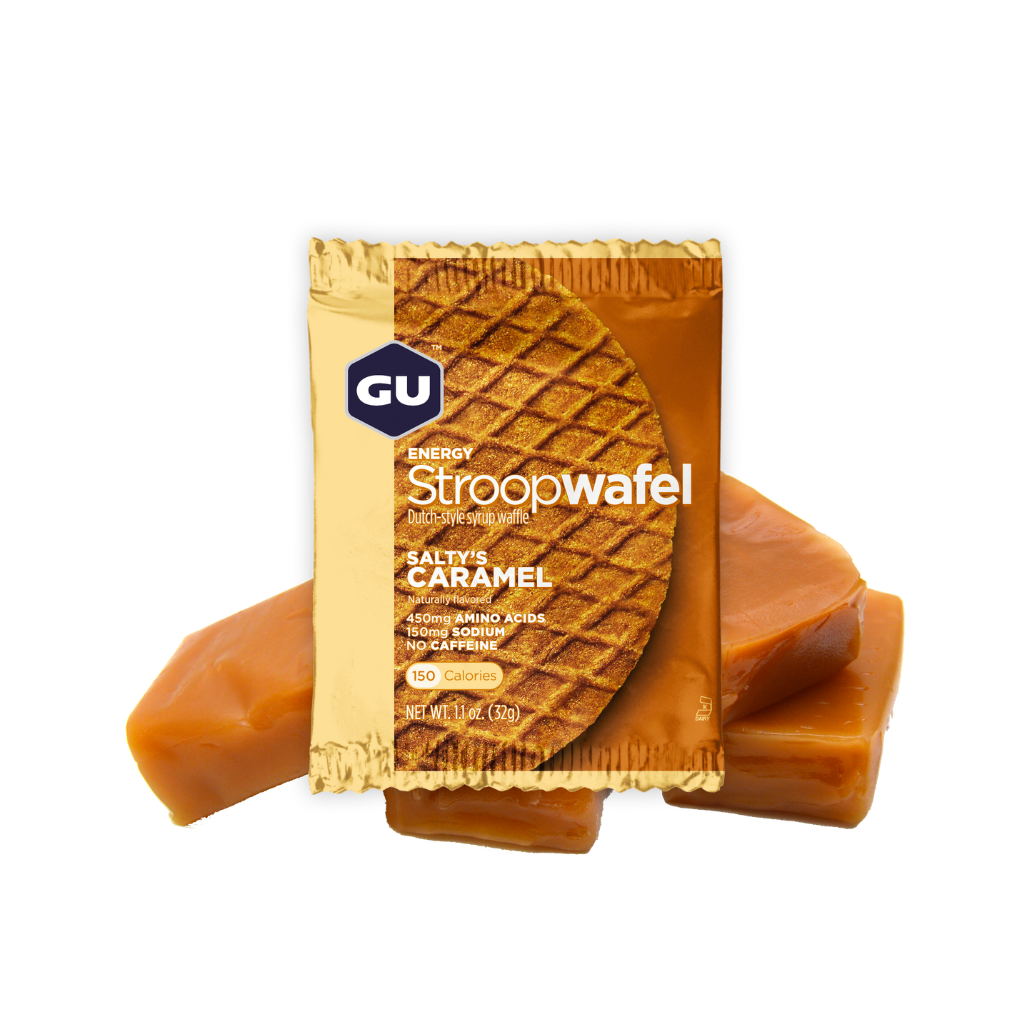 GU Stroop Wafel Saltys Caramel