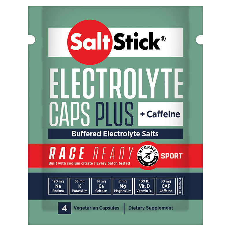 Salt Stick Electrolyte Race Ready Caps Plus Caffeine 4pz