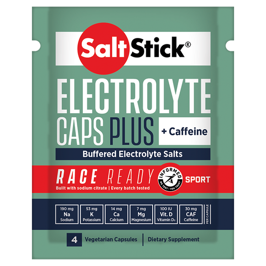 Salt Stick Electrolyte Race Ready Caps Plus Caffeine 4pz